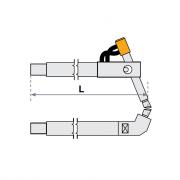 Верхнее плечо наклонное O 30 х 500мм для серии SG 8-12-18-25 Fubag [31036]