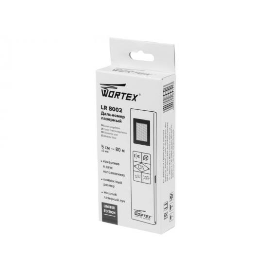 Дальномер лазерный WORTEX LR 8002 в кор. (0.05 - 80 м,  двухсторонний лазерный луч) (LR800202723)