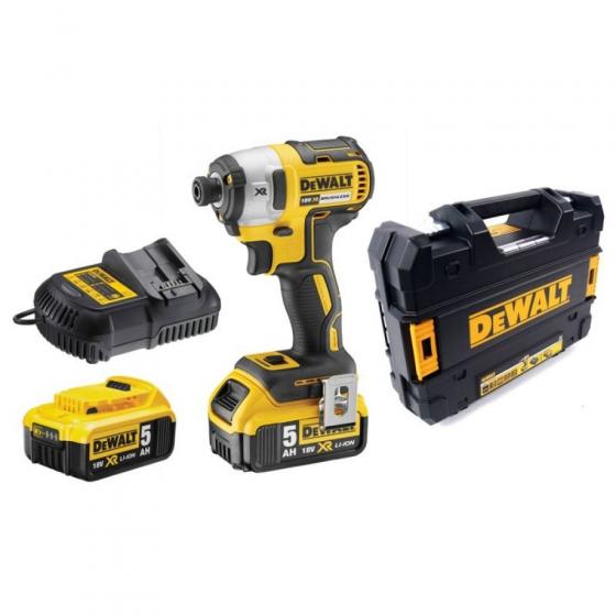 Аккумуляторный бесщеточный импульсный шуруповерт DEWALT DCF887P2