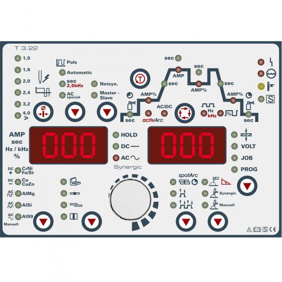 Сварочный инвертор EWM Tetrix 451 AC/DC Synergic FW