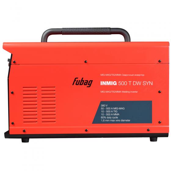 Сварочный полуавтомат FUBAG INMIG 500T DW SYN + подающий механизм  DRIVE INMIG DW + Шланг пакет 10м + горелка FB 400 3m [38029.5]